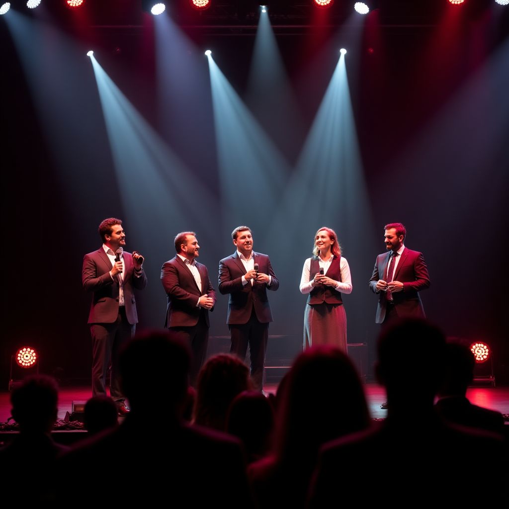 Elite Coaching team accepting business award