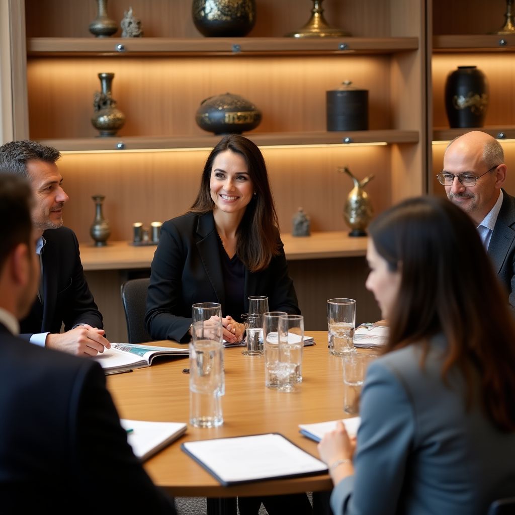 Cross-cultural business training