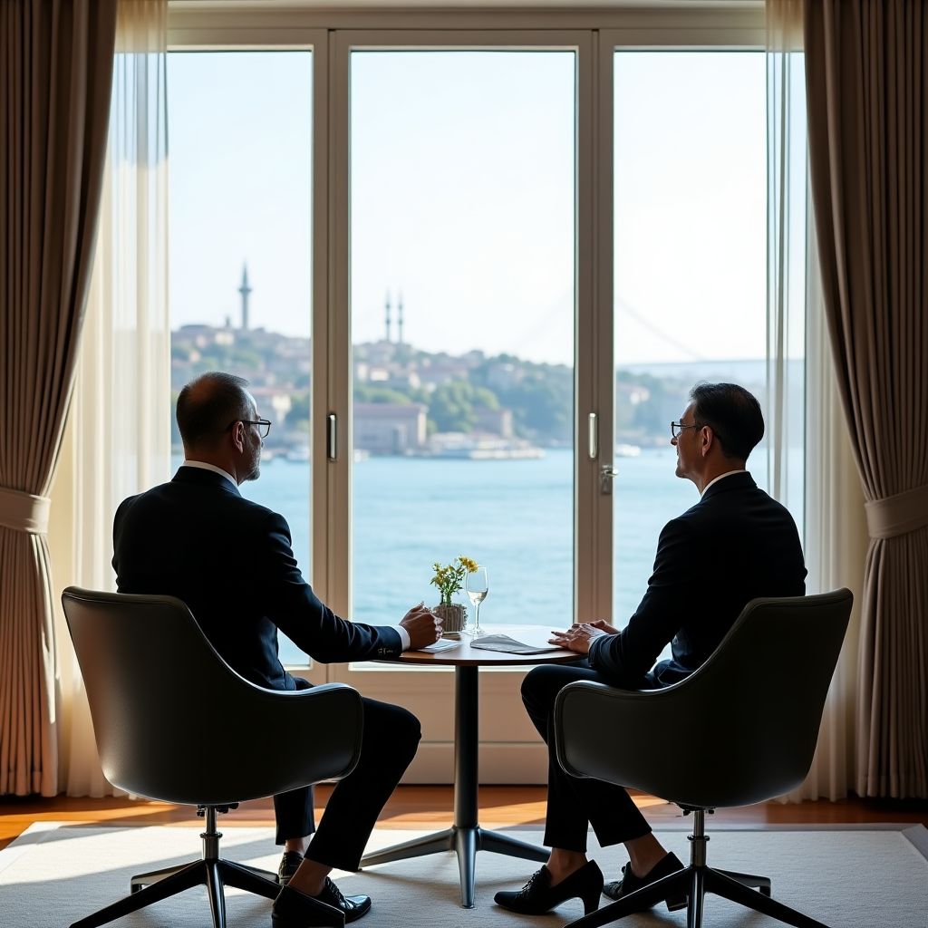 Executive coaching session in Istanbul