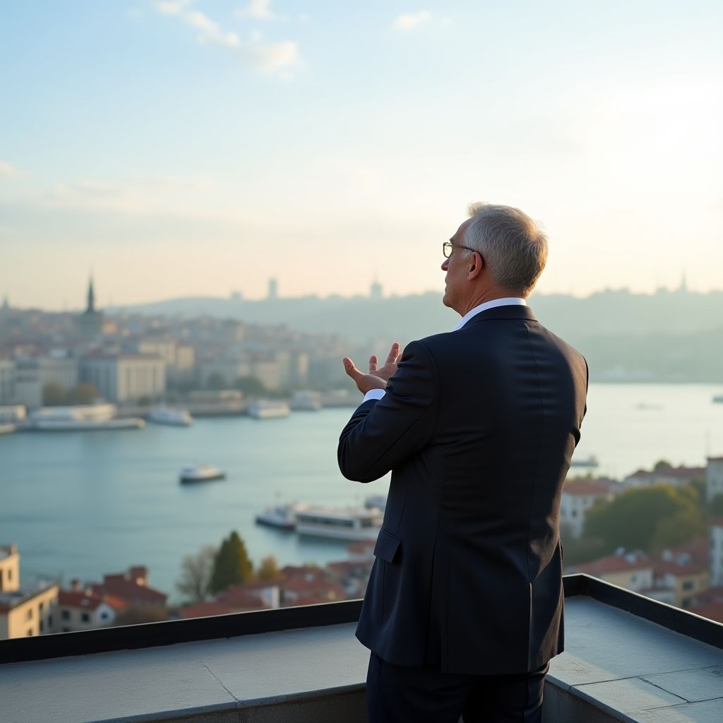 Business leader looking toward future opportunities in Turkey